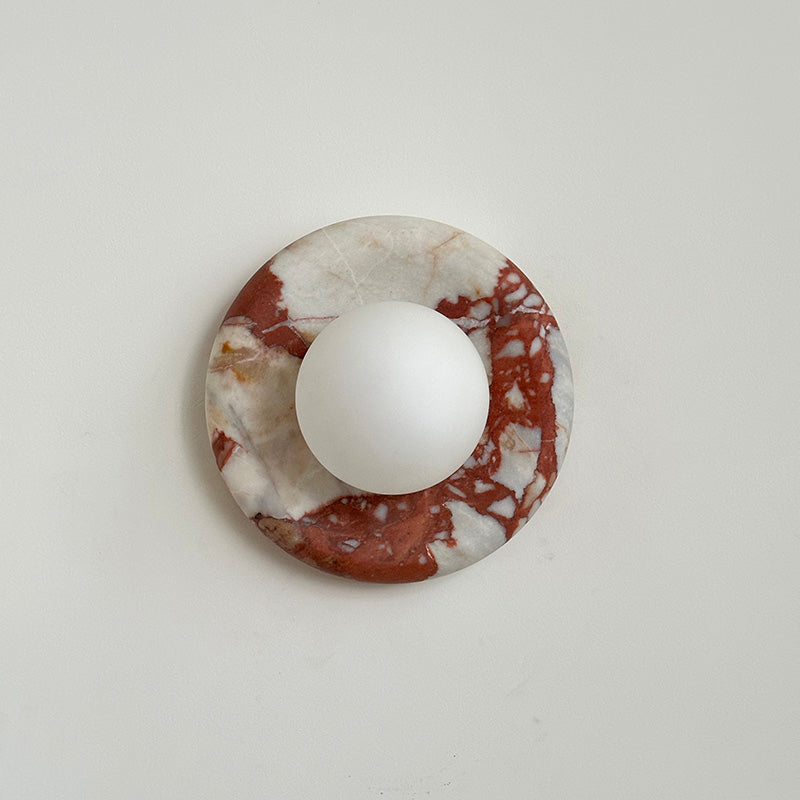 Avi Marble Indoor Wall  Sconce