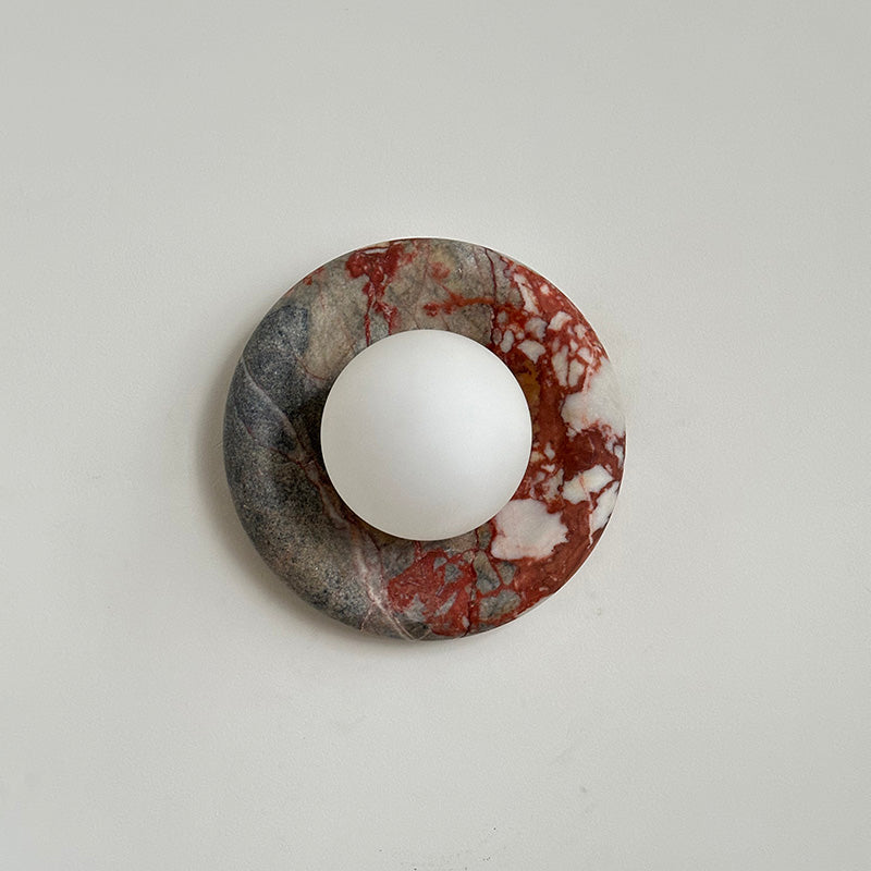 Avi Marble Indoor Wall  Sconce