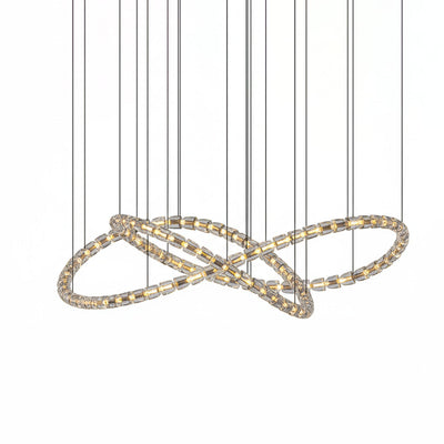 Nexus Gold  Crystal Chandelier