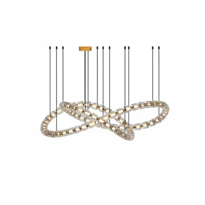 Nexus Gold  Crystal Chandelier