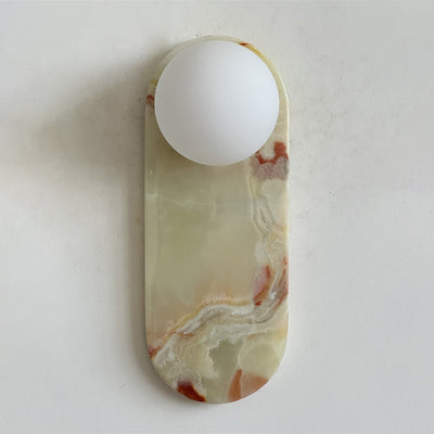 Idoraris Modern Minimalist Cyan Jade Sconce Wall Lamp - Neutral Decor