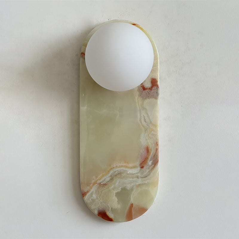 Idoraris Modern Minimalist Cyan Jade Sconce Wall Lamp - Neutral Decor