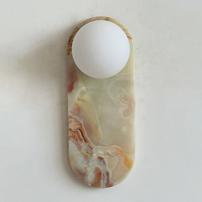 Idoraris Modern Minimalist Cyan Jade Sconce Wall Lamp - Neutral Decor