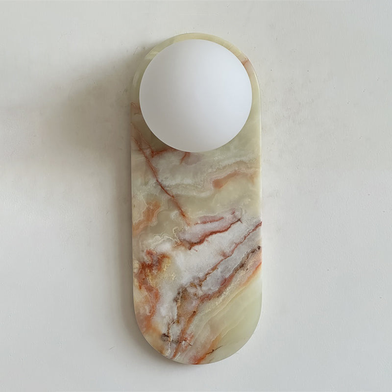 Idoraris Modern Minimalist Cyan Jade Sconce Wall Lamp - Neutral Decor
