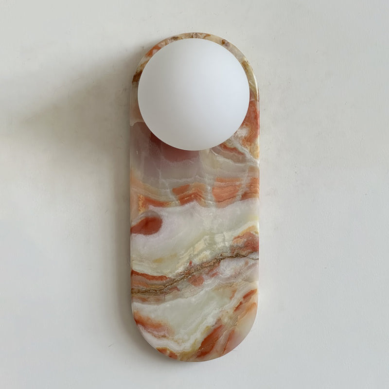 Idoraris Modern Minimalist Cyan Jade Sconce Wall Lamp - Neutral Decor