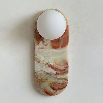 Idoraris Modern Minimalist Cyan Jade Sconce Wall Lamp - Neutral Decor