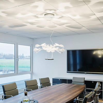 Ravis Chandelier Suspension Clear Leaf