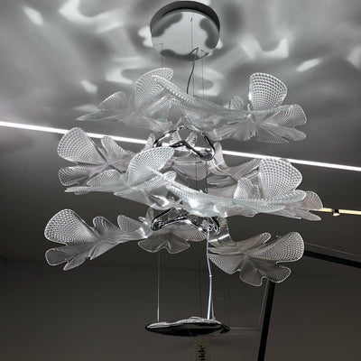 Ravis Chandelier Suspension Clear Leaf