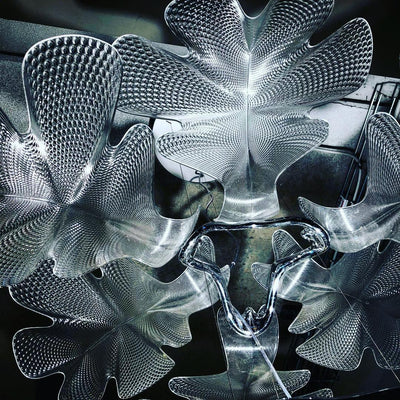 Ravis Chandelier Suspension Clear Leaf