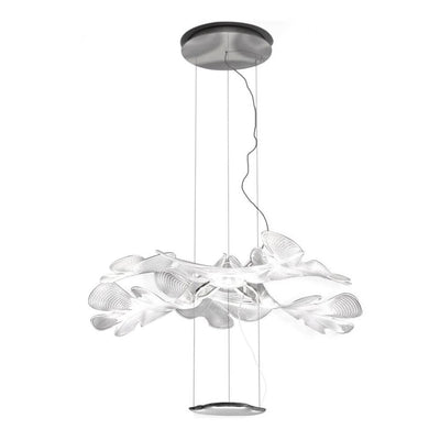 Ravis Chandelier Suspension Clear Leaf