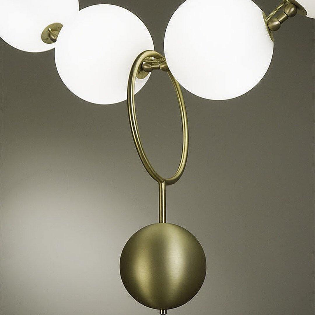 Lustra Pendant Lamp Necklace Glass - Neutral Decor