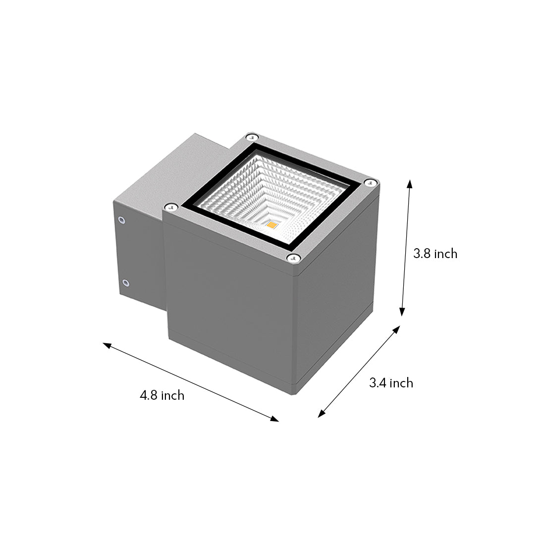 Cosnate Die-cast Simple Aluminum Outdoor Wall Light