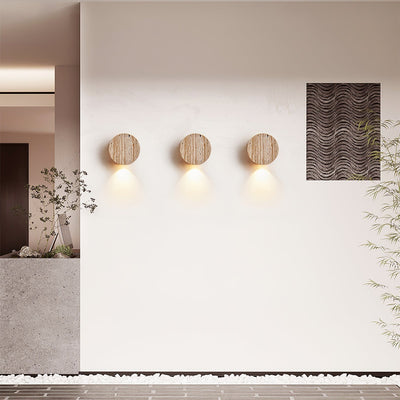 Caelan Travertine Wall Sconce - Neutral Decor