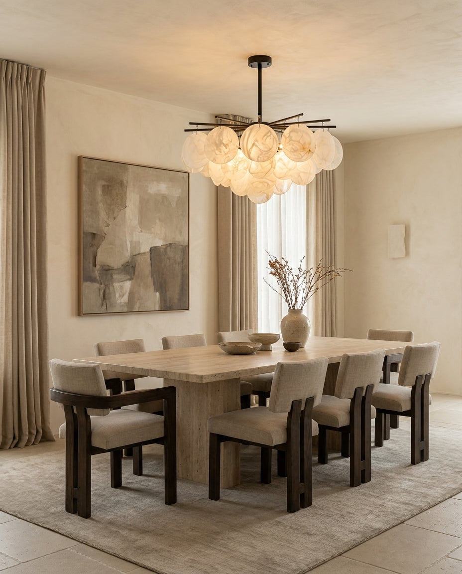 Everstone Alabaster Chandelier