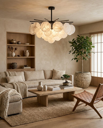 Everstone Alabaster Chandelier