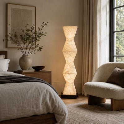 Nivuina Alabaster Floor Lamp