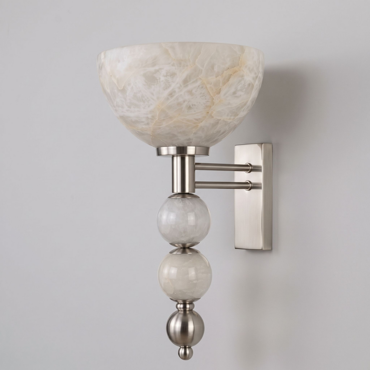 Loxhurst Alabaster Wall Sconce