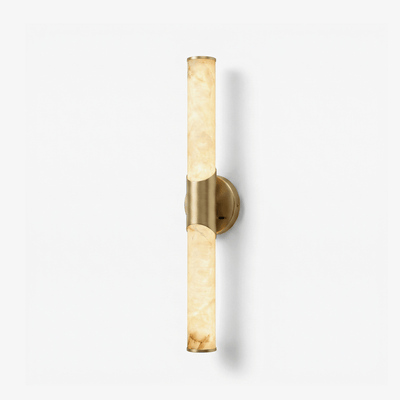 Alarisse Alabaster Tube Wall Sconce