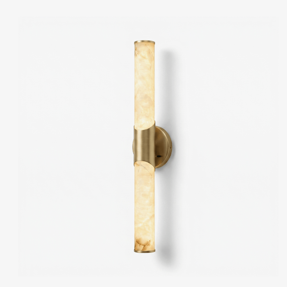 Alarisse Alabaster Tube Wall Sconce