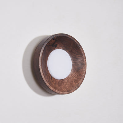 Aldaora Wall Lamp Walnut Wood Acrylic