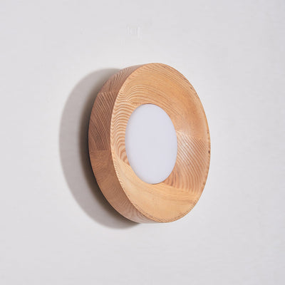 Aldaora Wall Lamp Walnut Wood Acrylic