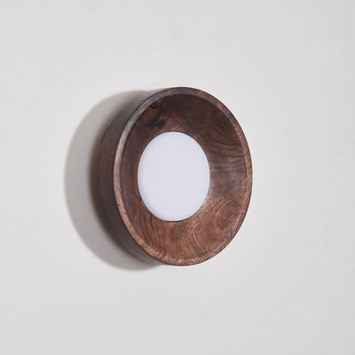 Aldaora Wall Lamp Walnut Wood Acrylic