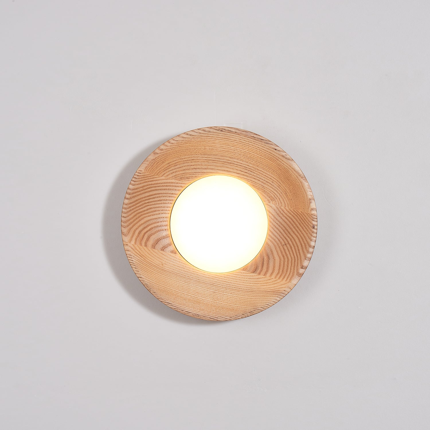 Aldaora Wall Lamp Walnut Wood Acrylic