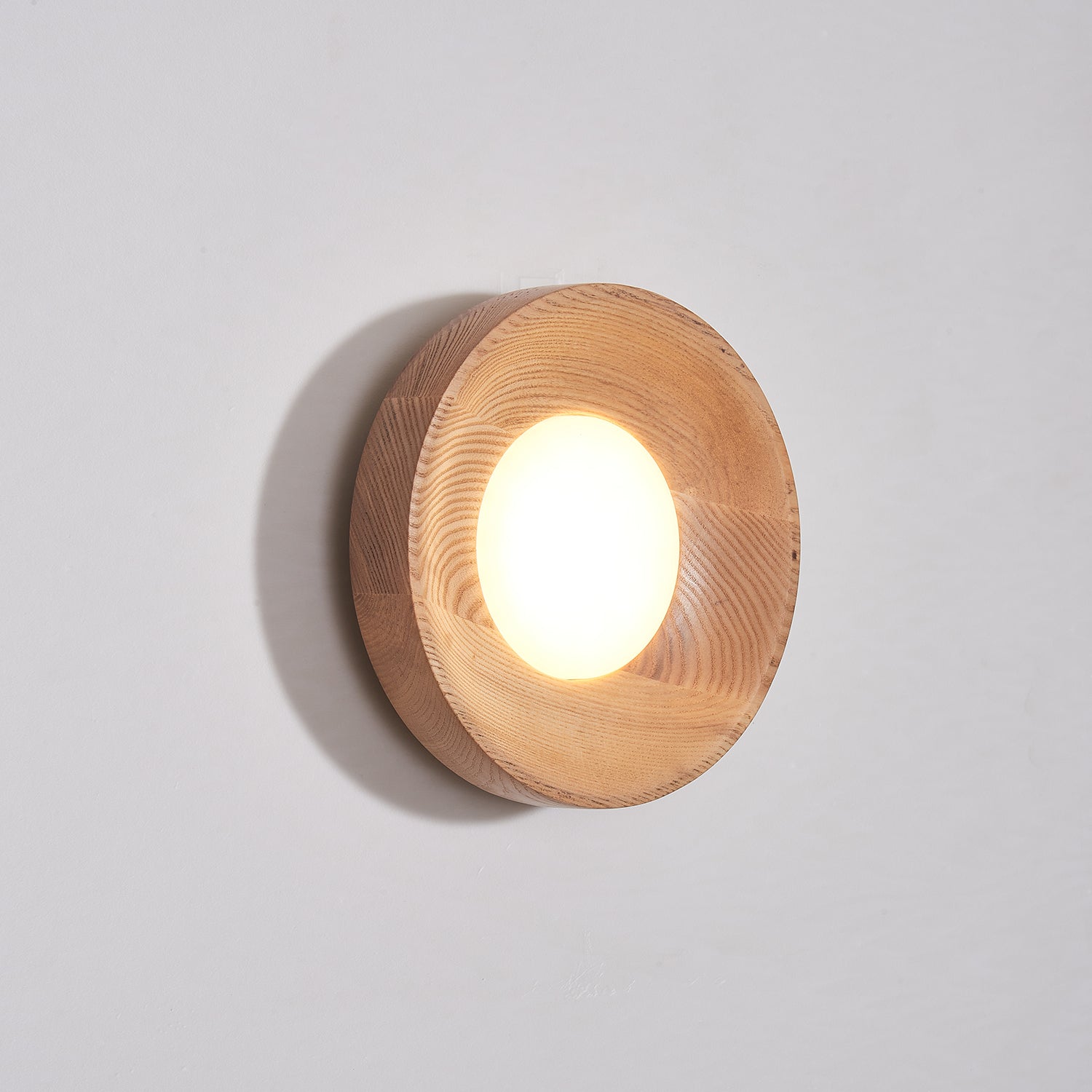 Aldaora Wall Lamp Walnut Wood Acrylic