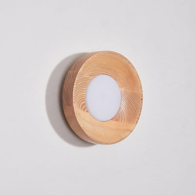 Aldaora Wall Lamp Walnut Wood Acrylic