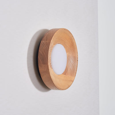 Aldaora Wall Lamp Walnut Wood Acrylic