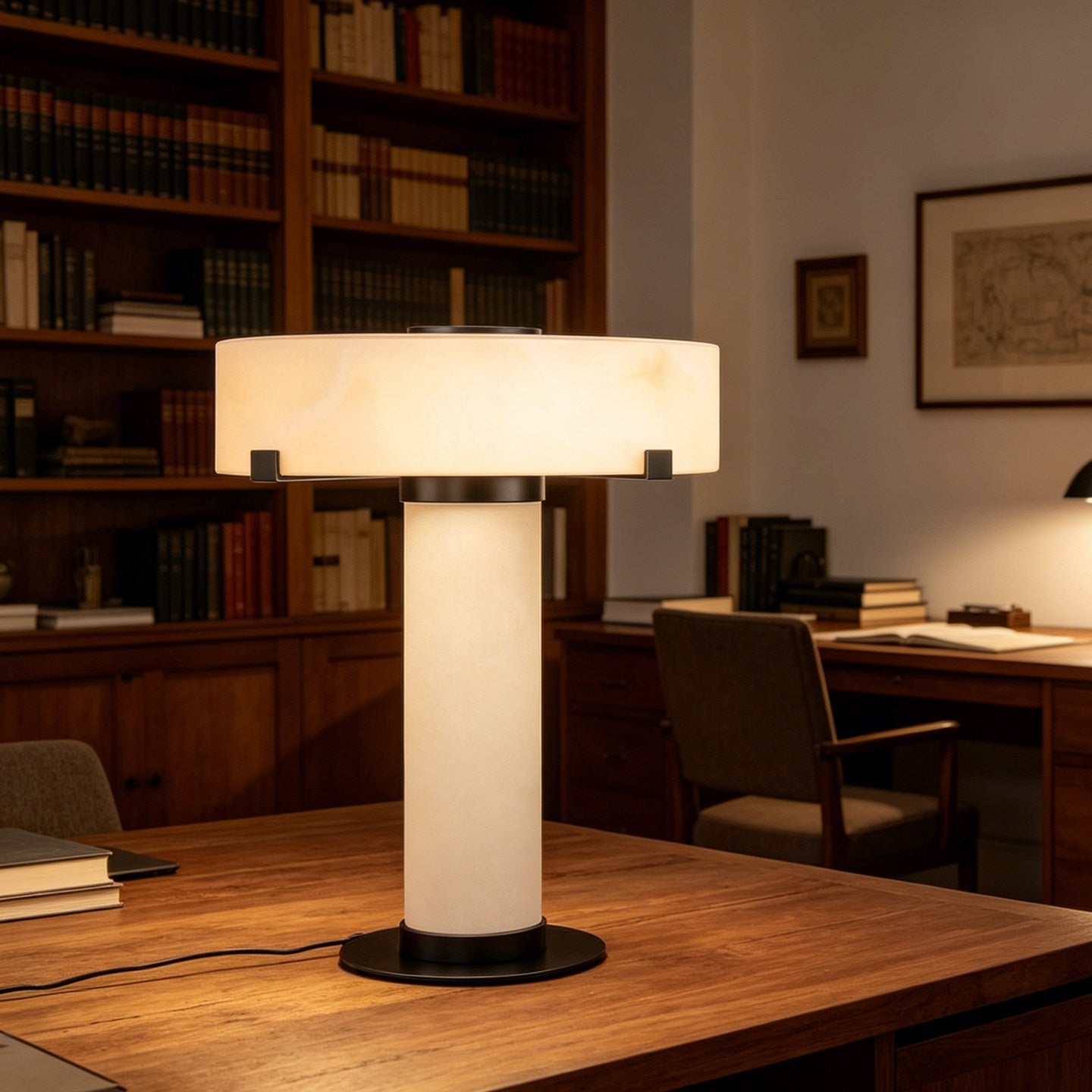 Avenuaya Alabaster Table Lamp