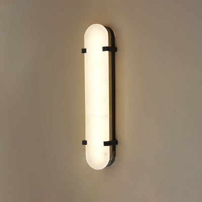 Nivanise Modern Alabaster Wall Light