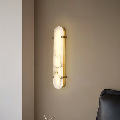 Nivanise Modern Alabaster Wall Light
