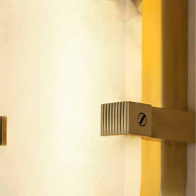 Nivanise Modern Alabaster Wall Light