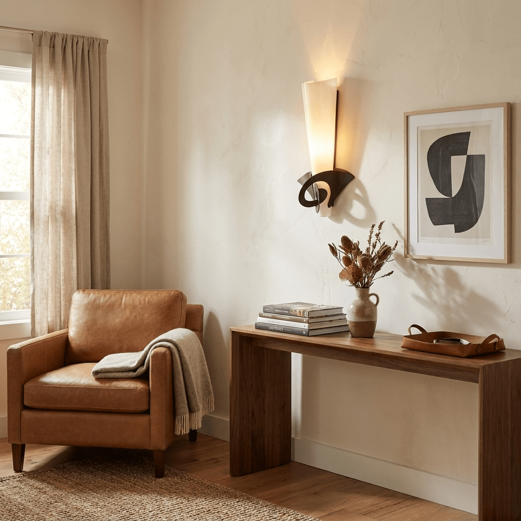 Liorielia Glass Wall Sconce
