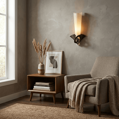 Liorielia Glass Wall Sconce