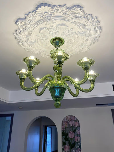 Vase Chandelier Murano Glass Exotic