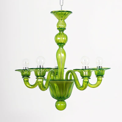 Vase Chandelier Murano Glass Exotic