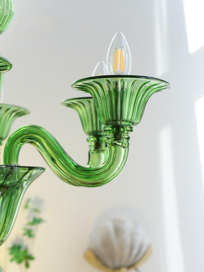 Vase Chandelier Murano Glass Exotic