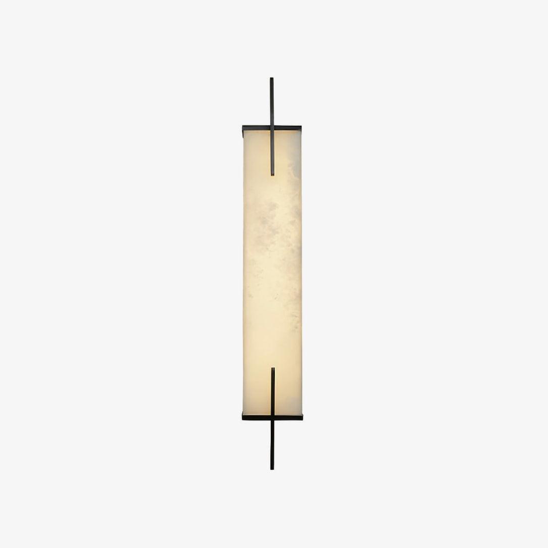 Komino Rectangular Alabaster Wall Light