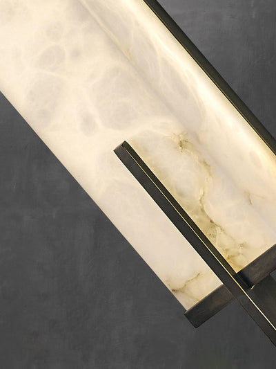Komino Rectangular Alabaster Wall Light