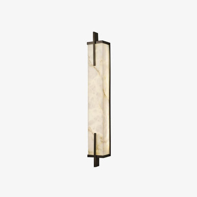 Komino Rectangular Alabaster Wall Light