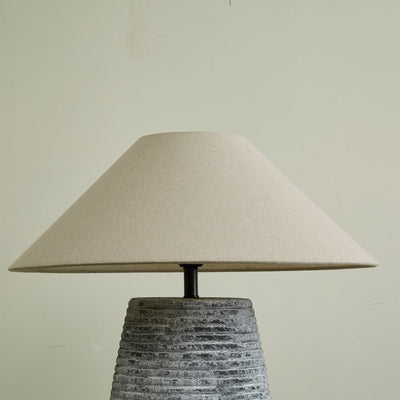 Clarissa Clear Fabric Table Lamp