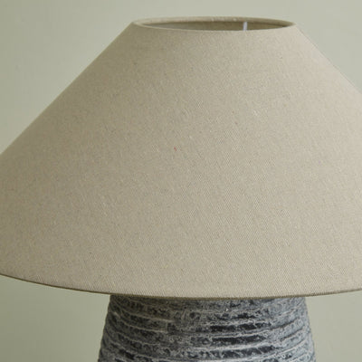 Clarissa Clear Fabric Table Lamp