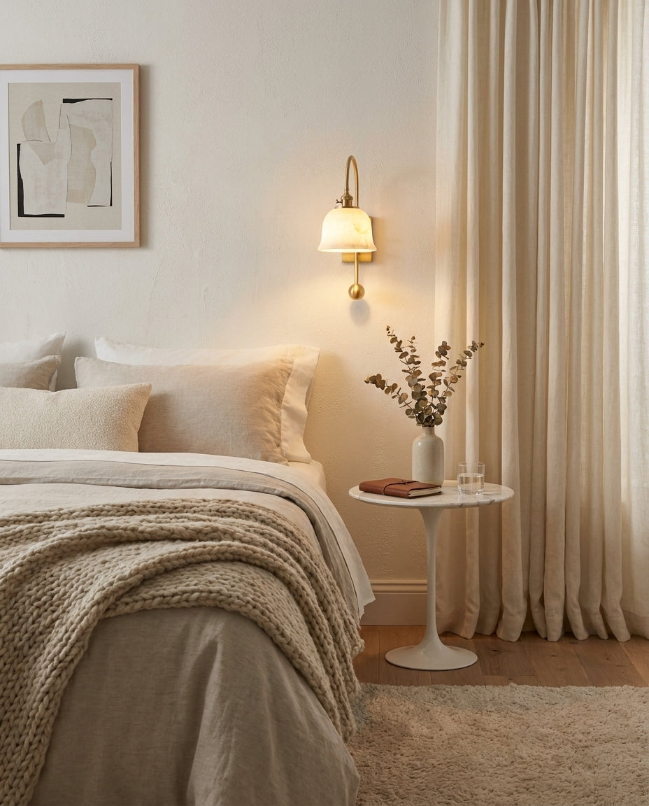 Jarrowhurst Alabaster Wall Sconce