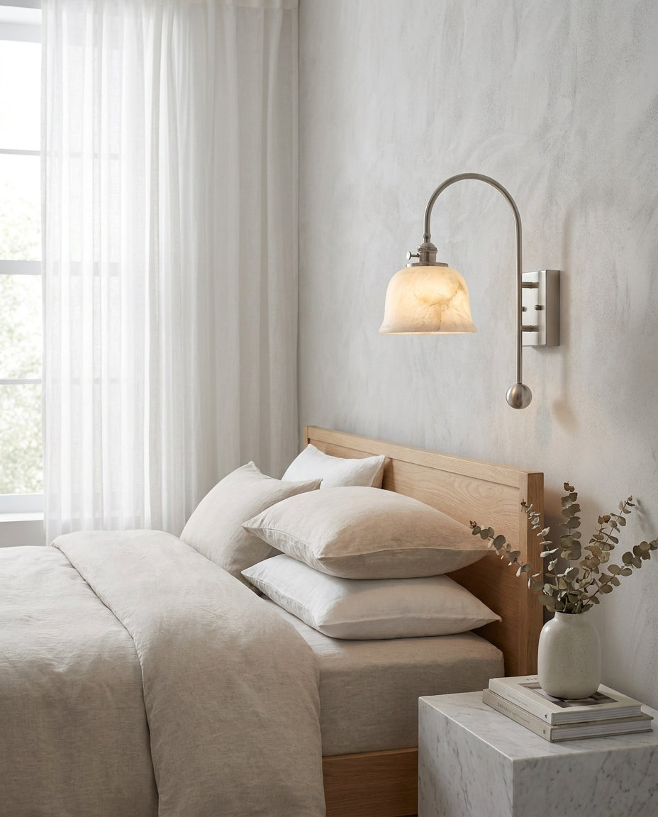 Jarrowhurst Alabaster Wall Sconce