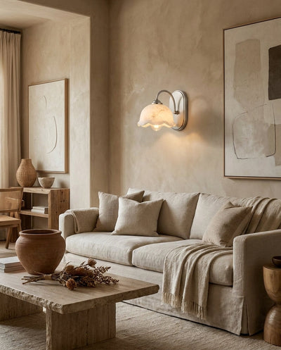 Oakenford Alabaster Wall Sconce