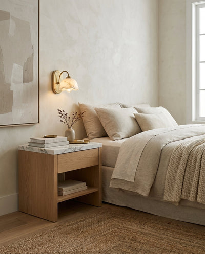 Oakenford Alabaster Wall Sconce