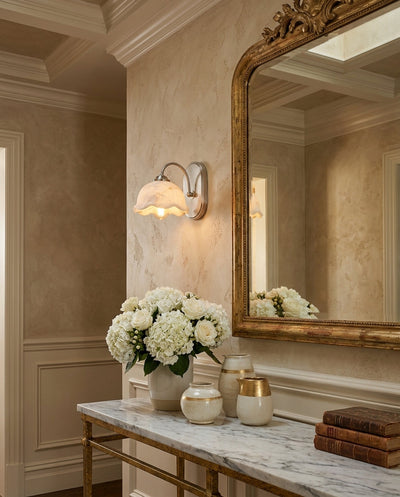 Oakenford Alabaster Wall Sconce