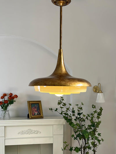 Liorinine Mid-Century Modern Glass Pendant Light